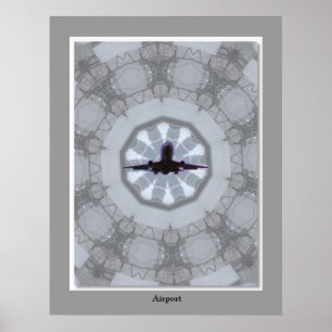 Flygplats Poster