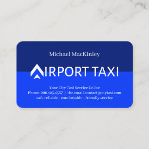 Flygplats Taxi Service Visitkort