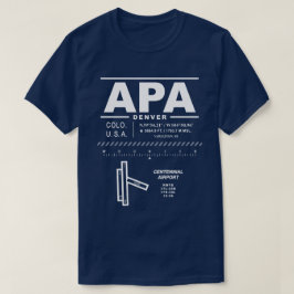 Flygplatsen APA T-Shirt
