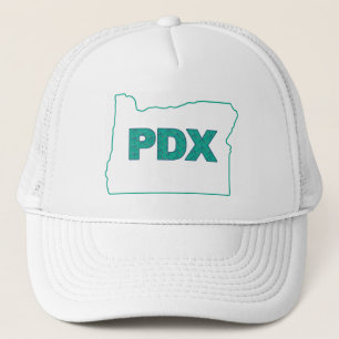 Flygplatsen för PDX Portland mattar Truckerkeps