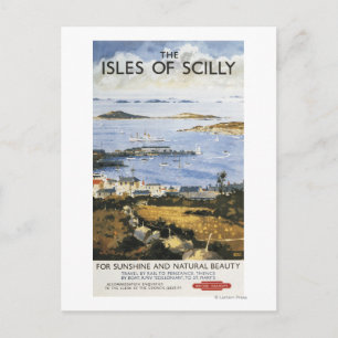 Flygplatsen och Dockningsjärnvägen Poster Vykort