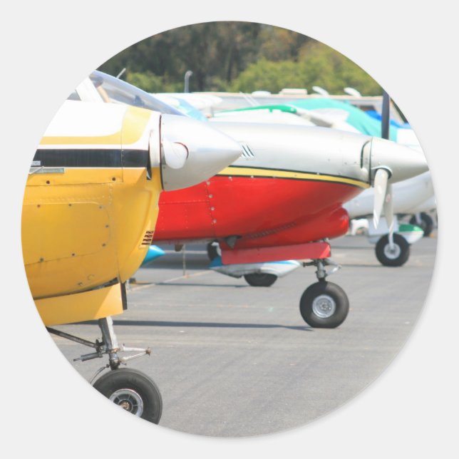 Flygplatsens klistermärken (Framsida)