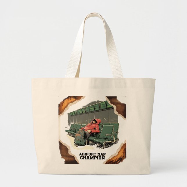 Flygplatsens Nap Champion Classic Tote bag - Essen Jumbo Tygkasse (Framsidan)