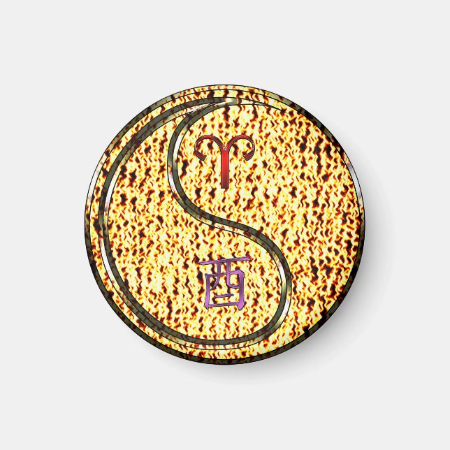 Flygplatser och brand Tupp Magnet (Framsidan)