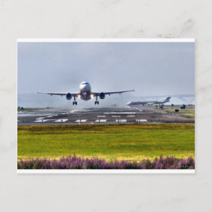 Flygplatshandling Vykort