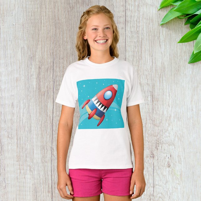 Flygplatshöftflickor T-Shirt (Skapare uppladdad)