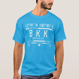Flygplatskod för Bangkok Internationell T Shirt