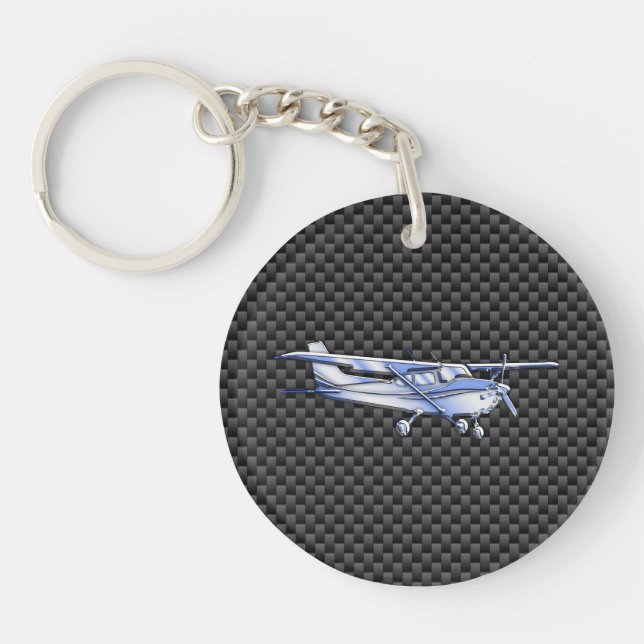 Flygplatskrom som Cessna Black Carbon Fiber (Framsidan)