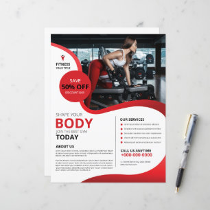 Flygplatsmall för Fitness klubb