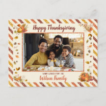 Flygpost Glitter Pumpa Foto Thanksgiving