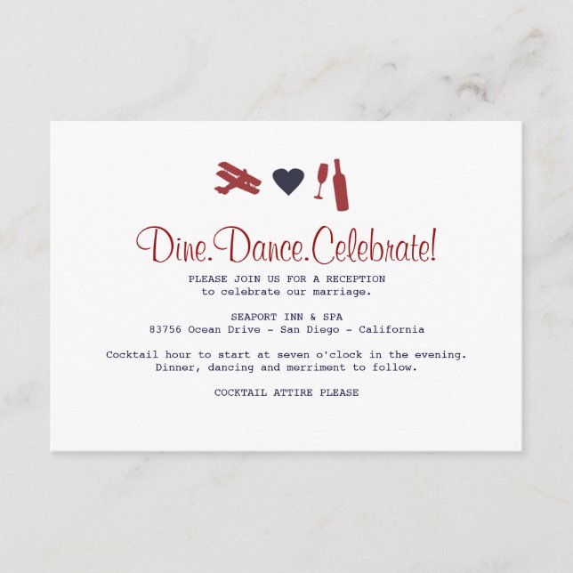 Flygpostmottagningskort Tilläggskort (Framsida)