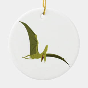 FlygPterodactyl Julgransprydnad Keramik
