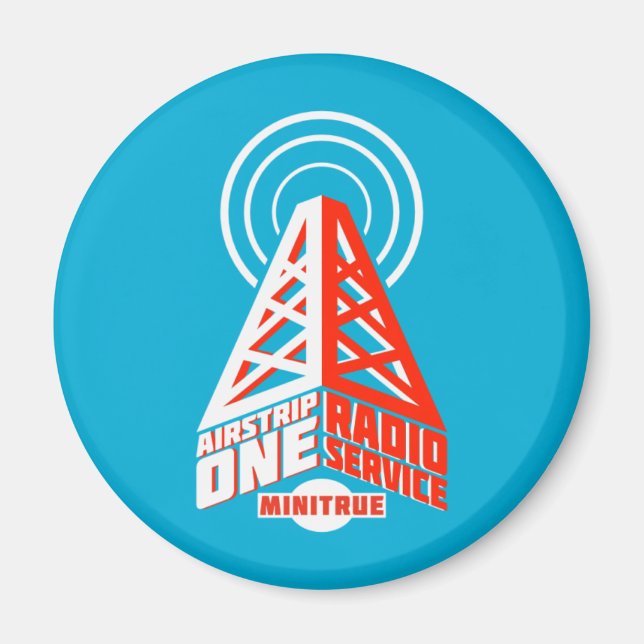 Flygremsa ett radiotjänstmagneter magnet (Framsidan)