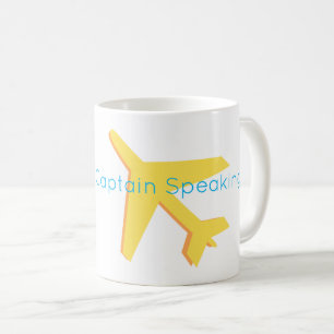 Flygresa Det här är Er Kapten som Talar... Kaffemugg