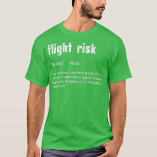 Flygrisk för frekventa resenärer vid Finny Travel  T Shirt