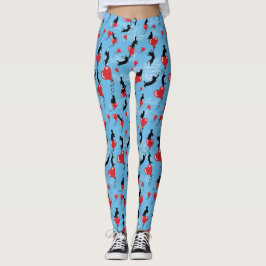 Flygröda ballonger leggings