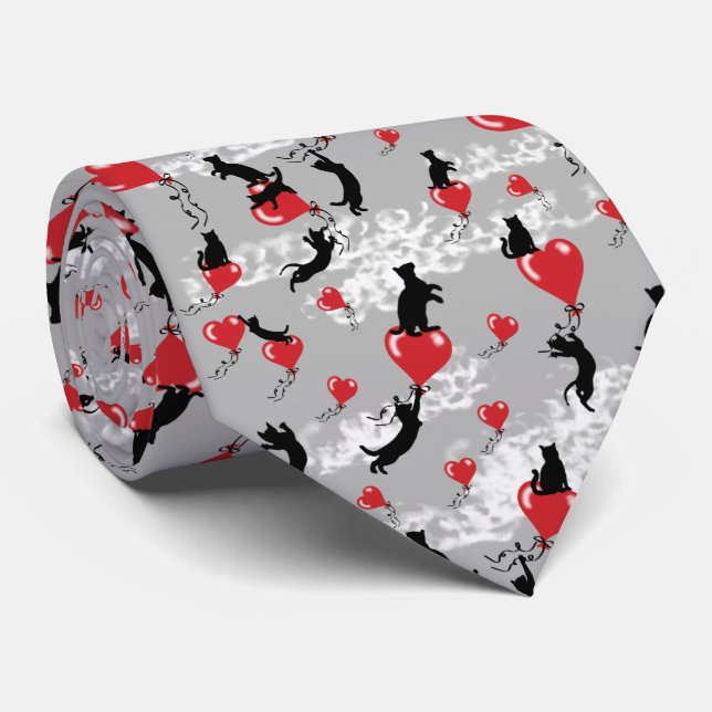 Flygröda ballonger slips (Rullad)