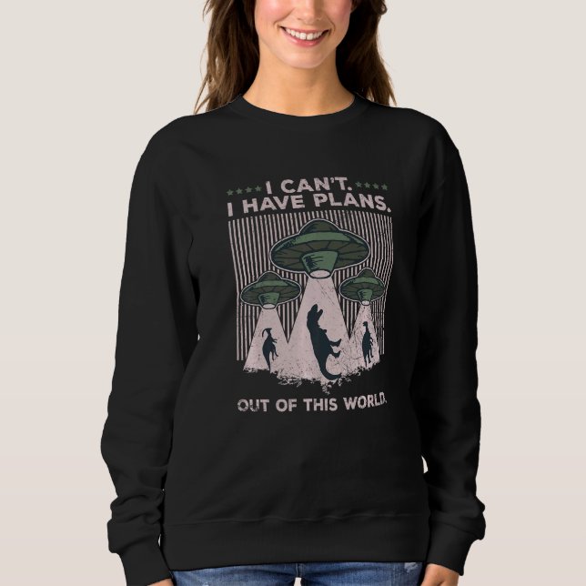 Flygsås för en Ufo Hunter T Shirt (Framsida)