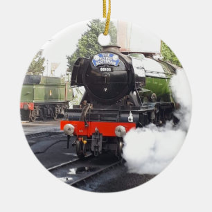 Flygscotsman Julgransprydnad Keramik