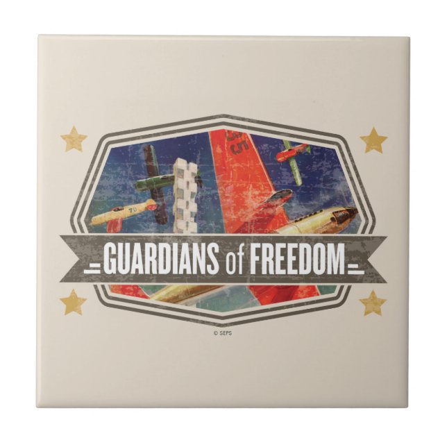 Flygshow Kakelplatta (Framsidan)