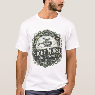 Flygsjuksköterska utöver det vanliga t shirt