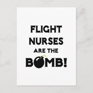 Flygsjuksköterskor är bomben! vykort