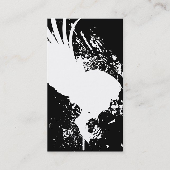 flygskalle visitkort (Framsida)