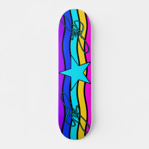 Flygskateboard Old School Skateboard Bräda 18 Cm