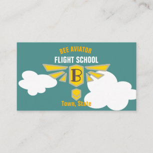 Flygskola Visitkort