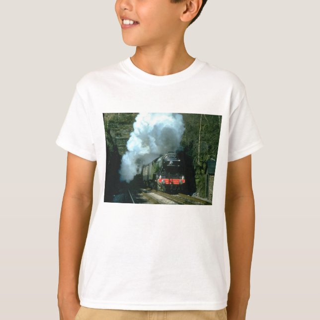 Flygskotte som fångas mellan tunneler på Barons W T-shirt (Framsida)