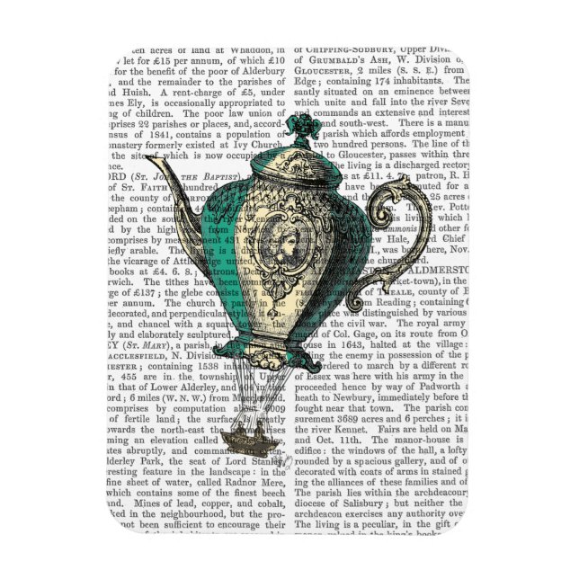 FlygTekanna 1 Grönt och Gult Magnet (Vertikal)