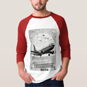 Flygtid: Luftfartshistorik T-Shirt