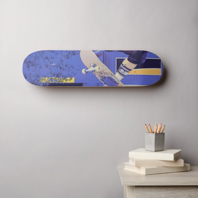Flygtid - Skateboarder Mini Skateboard Bräda 18,5 Cm (Väggkonst (Horz))