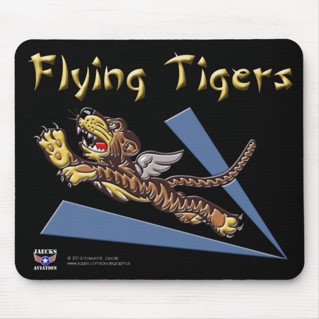 Flygtigerlogotyp Mousepad Musmatta (Framsidan)