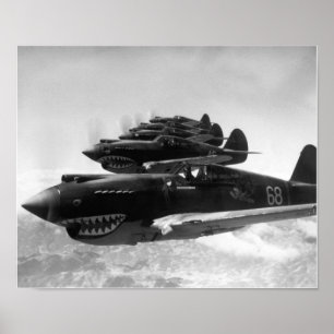 Flygtigrar 1942 poster