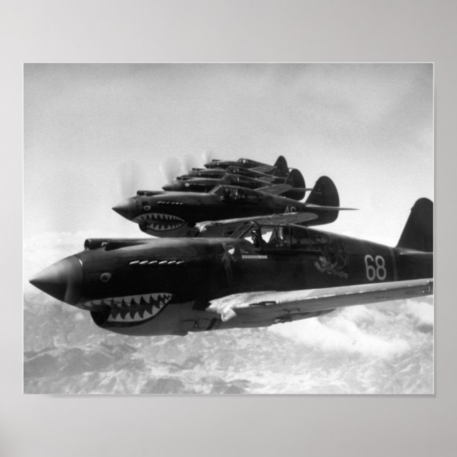 Flygtigrar 1942 poster (Framsidan)