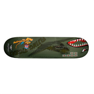 Flygtigrar P-40 Mini Skateboard Bräda 18,7 Cm