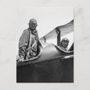Flygträning, 1920-talet vykort