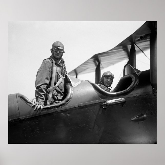 Flygträning, 1926 poster (Framsidan)