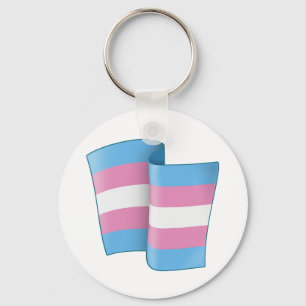 Flygtrans.-pride Keychain Nyckelring