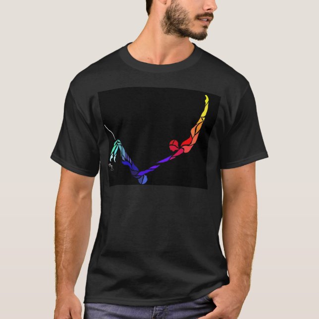 Flygtrapezen fångar t shirt (Framsida)