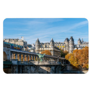Flygtunnelbana på Pont de Bir-Hakeim - Paris, Fran Magnet