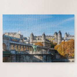 Flygtunnelbana på Pont de Bir-Hakeim - Paris, Fran Pussel