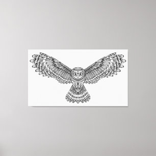 Flyguggla Zendoodle 6 Canvastryck