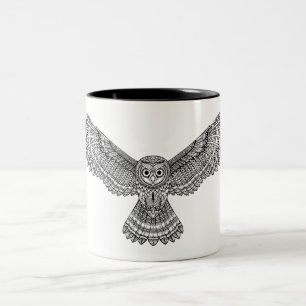 Flyguggla Zendoodle Två-Tonad Mugg