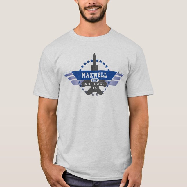Flygvapen baserar - Elmendorf, Alaska T Shirt (Framsida)