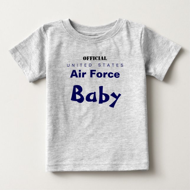 Flygvapenbaby Tee Shirt (Framsida)