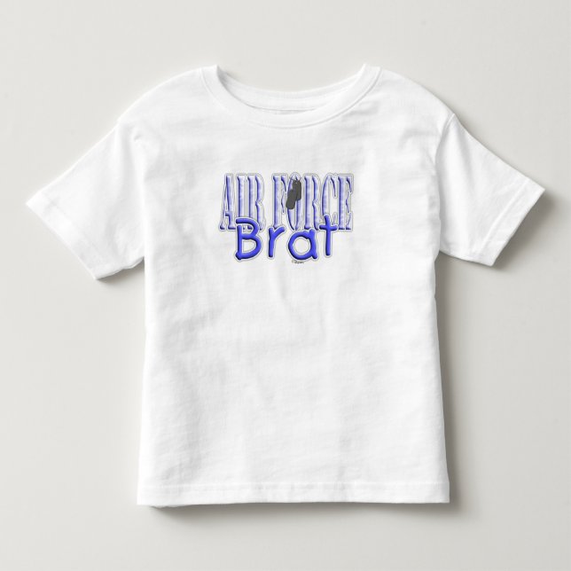 FlygvapenBratblått Tee Shirt (Framsida)