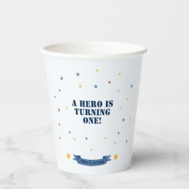 Flygvapenets Första Födelsedagsfest Papperskopp Hj