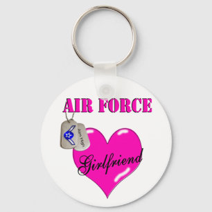 Flygvapenflickvän Keychain Nyckelring